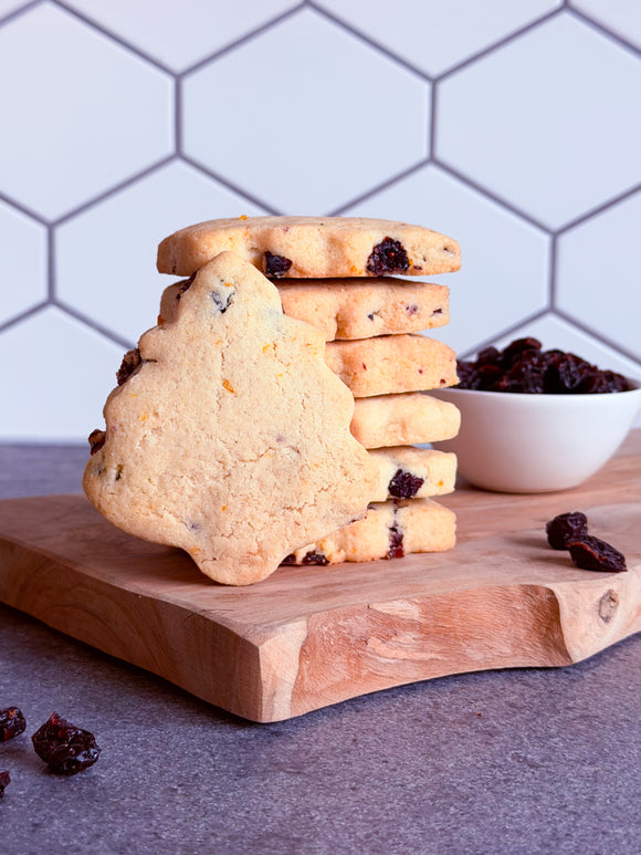 Cranberry-Orange Shortbread Cookies (6)